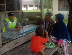Kapolsek Penukal Abab Lakukan Jumat Berkah