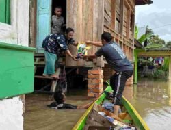 Politisi PPP Muara Enim Gerak Cepat Bantu Korban Banjir
