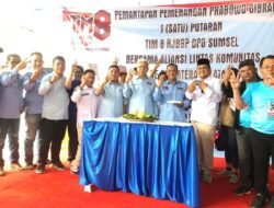 JMP 08 se kota Palembang Deklarasikan Dukungan Prabowo Gibran