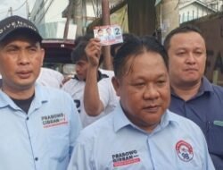 TKD Prabowo-Gibran Sumsel Bagikan Bantuan Kepada Korban Banjir