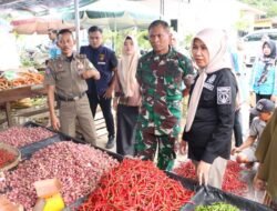 Pastikan Stok Kebutuhan Pokok, Pemkab Muba Chek ke Pasar Randik