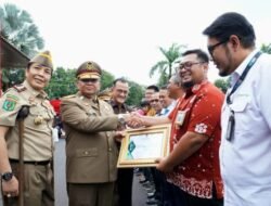 Wamen Ketenagakerjaan RI Pimpin Apel Bulanan K3 Nasional di Sumsel