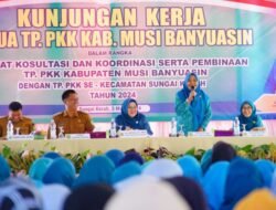Giliran PKK Sungai Keruh Dapat Kunjungan Pembinaan