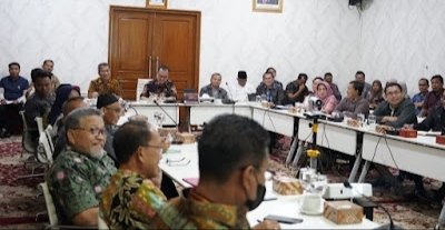Pj Bupati Banyuasin Rapat Internal bersama seluruh KPD