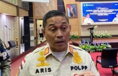 Kepala Satuan Polisi Pamong Praja (Pol PP) Provinsi Sumsel, Aris Saputra