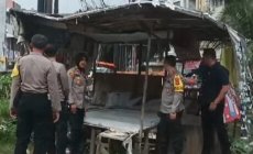 Jajaran kepolisian Polrestabes Palembang, mendirikan 12 pos pemantau