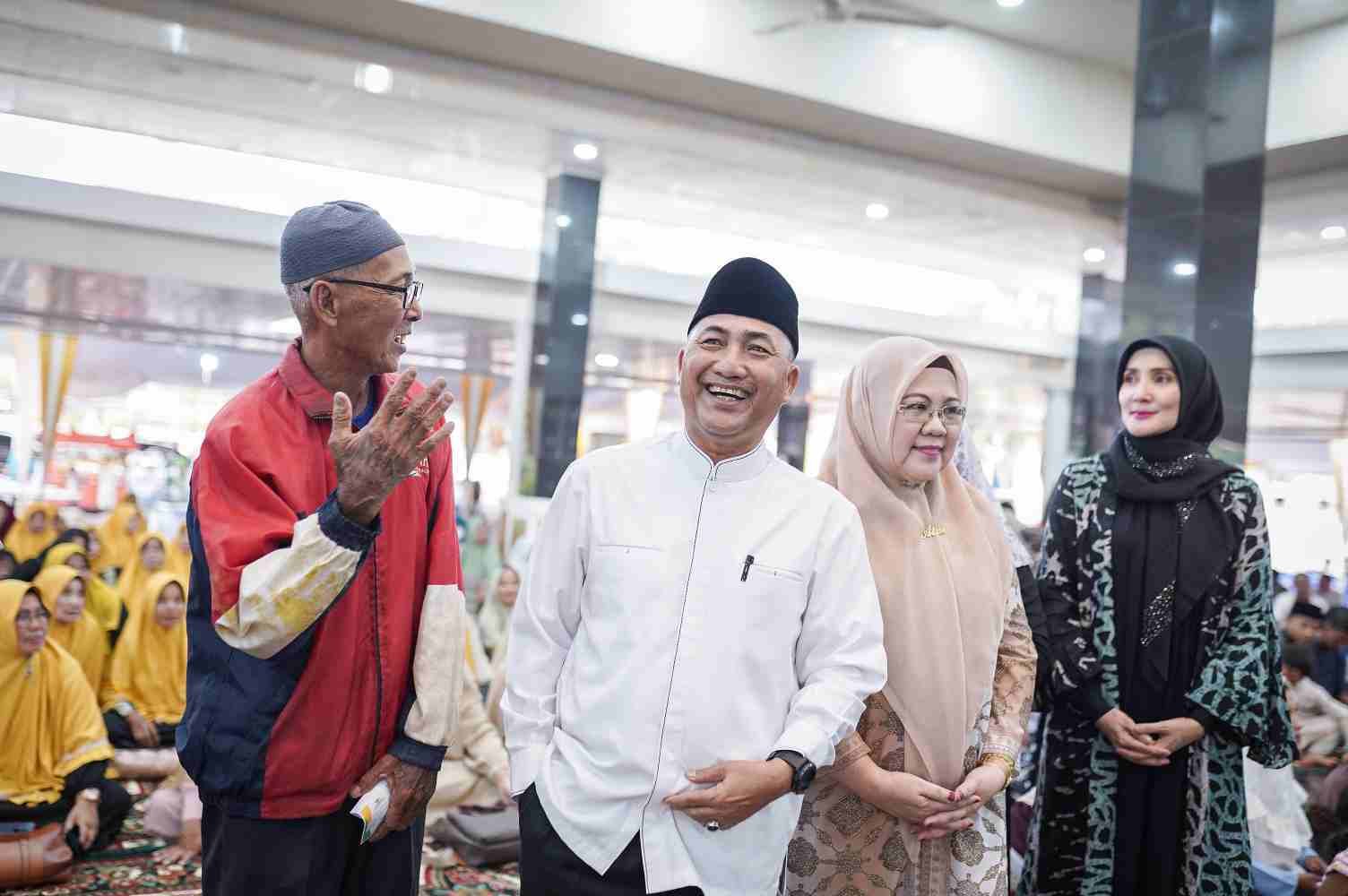 Suasana tersebut rupanya pembukaan Safari Ramadhan 1445 H / 2024 M Pemerintah Kabupaten Musi Banyuasin