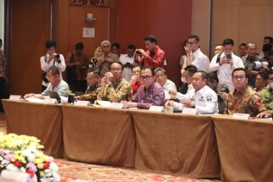 Pj Bupati Banyuasin, Hani Sofyan Rustam hadiri High Level Meeting dan Capacity Building Tim Pengendalian Inflasi Daerah (TPID) Tim Percepatan dan Perluasan Digitalisasi Daerah (TP2DD),