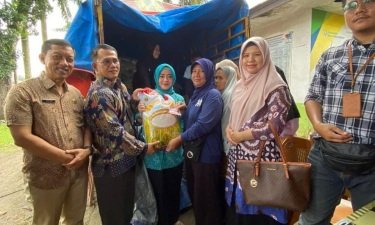 Pemerintah Kabupaten Banyuasin kembali menggelar Operasi Pasar Murah