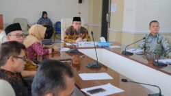 panitia seleksi daerah Kabupaten Musi Banyuasin (Muba) menggelar Rapat Penilaian Seleksi Daerah Paralegal Justice Award dan Anubhawa Sasana Desa Tahun 2024 Secara Virtual.