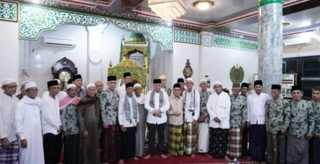 Wabub Ogan Ilir, Ardani safari ramadan di masjid Jamik al Falah Tanjung Baru