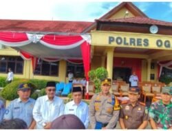 Polres  Bersama Pemkab Ogan Ilir Gelar Apel Pasukan Ketupat Musi 2024