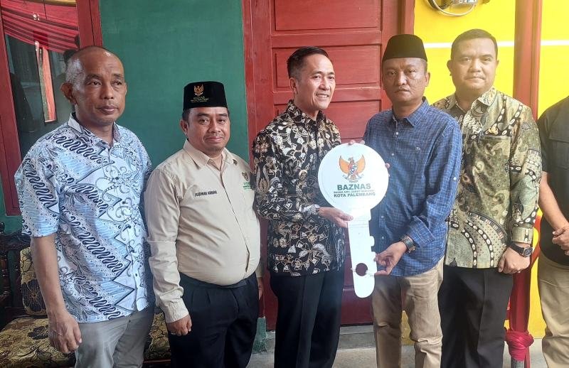 Kembali Pemkot Palembang Resmikan Bantuan Bedah Rumah 