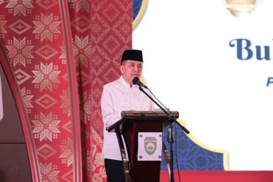Pj Gubernur Sumsel Silaturahmi Dengan Awak Media