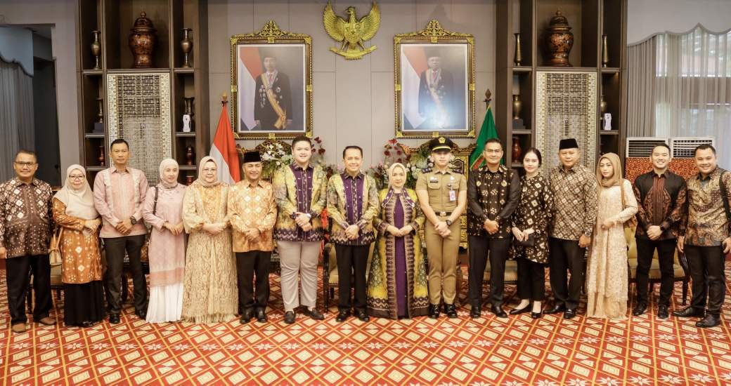 Apriyadi Boyong Kepala OPD Halal Bihalal ke Forkopimda Sumsel