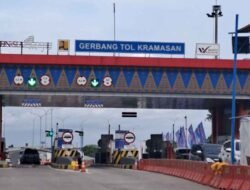 Lebaran Kedua, Tol Keramasan Sepi Pengendara