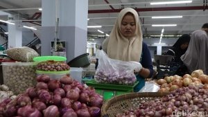 Penjual Bawang di Palembang