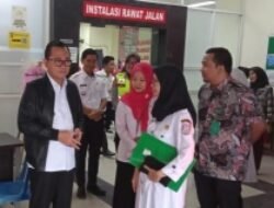 Pj. Bupati Banyuasin Siap Tingkatkan Pelayanan RSUD Sukajadi