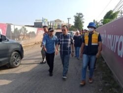 Pj. Bupati Banyuasin Lanjut Survey Jalan Opi Raya dan Jalan Poros Tegal Binangun