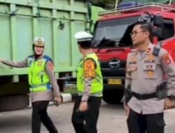 Polda Sumsel Tunda Keberangkatan 80 Truk Besar