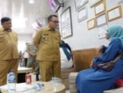 H+1 Masuk Kerja, Pj Bupati Banyuasin Sidak ke Instansi Pelayanan Publik