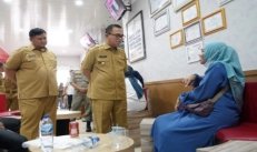 H+1 Masuk Kerja, Pj Bupati Banyuasin Sidak ke Instansi Pelayanan Publik