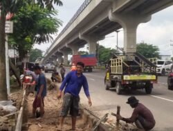 PPK 1.6 Terus Perbaiki Jalan Berlubang di Tanjung Api-api