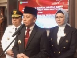Pj Bupati Sandi Fahlevi Lanjutkan Pembangunan Pemerintah