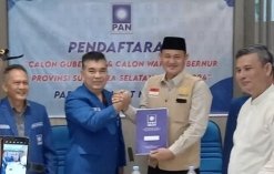 Ambil Formulir ke PAN, Mawardi Yahya Ajak PAN Berkoalisi