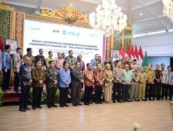 Pj. Bupati Banyuasin Hadiri Rakor Pemberantasan Korupsi Pemda Se-Wilayah II Tahun 2024