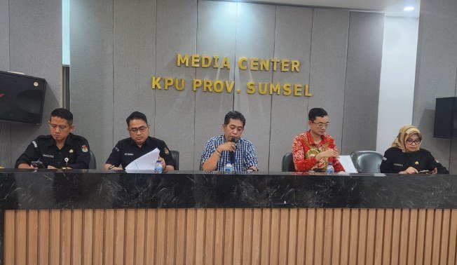 KPU Sumsel Umumkan Pembukaan PPK/PPS Pilkada Serentak 2024