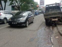 PU Provinsi Fokus Perbaiki Jalan Rusak di Palembang