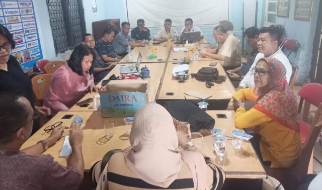 Jelang Gebyar HPN di Palembang, PWI Sumsel Gelar Rapat Panitia Tehnis