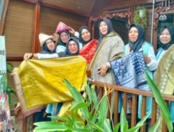 Lewat Kerajinan Songket, Bukit Asam (PTBA) Berdayakan Para Ibu Rumah Tangga