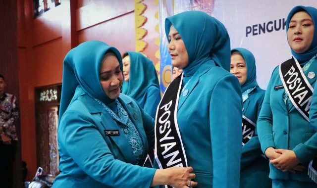 Pj Ketua TP PKK Muba Dilantik Sebagai Ketua Pembina Posyandu Kabupaten
