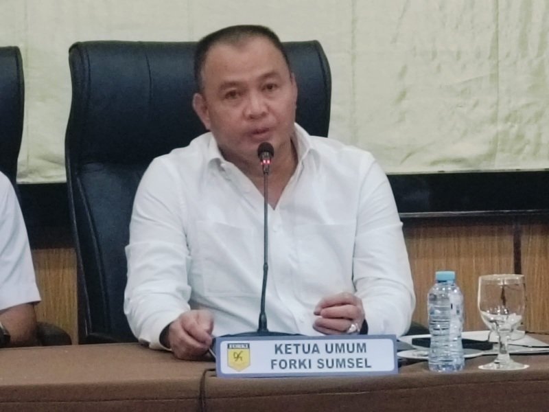 Ketua Umum FORKI Sumsel, Taufik Husni,