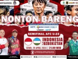 Pj Bupati Muba Sandi Fahlepi Bersama PSSI Muba dan Katar Muba Gelar Nobar Serentak