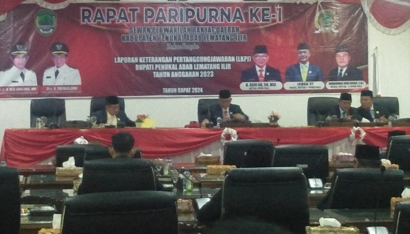 Bahas LKPJ Bupati PALI Tahun 2023, IIni Rekomendasi Pansus DPRD PALI