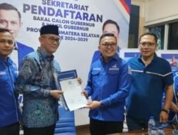Ambil  Formulir di Demokrat, Heri Amalindo Optimis Dapat Dukungan