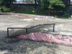 Skate Park Palembang Kini Terbengkalai