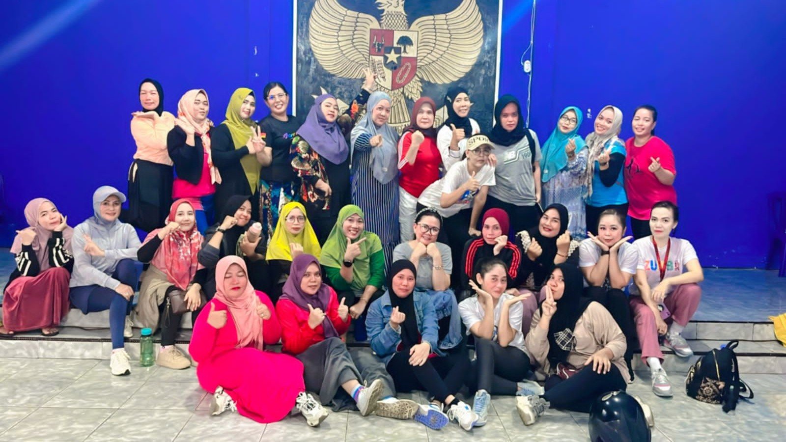 Srikandi Senam Heri Amalindo Ajak Masyarakat Hidup Sehat 