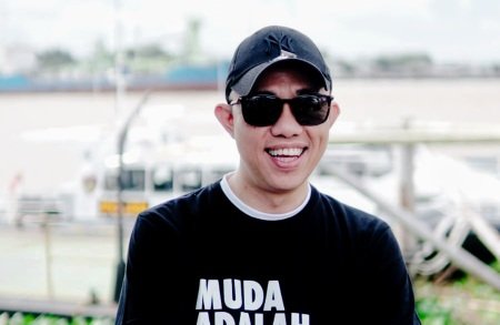 Alfi Rustam selaku tokoh muda Sumatera Selatan