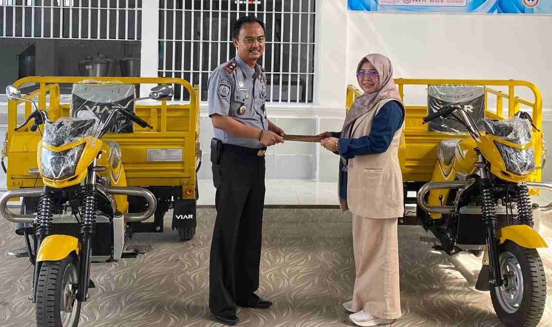 PTBA Serahkan Bantuan Kendaraan untuk Lapas Kelas IIB Muara Enim