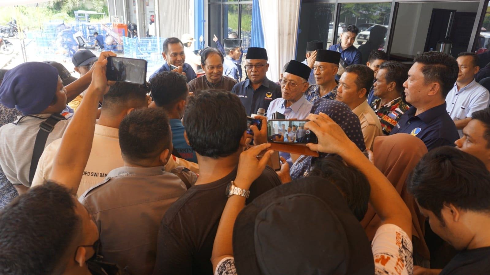 Nasdem Banyuasin Beri Sinyal Dukungan Cabub ke Pakde Slamet