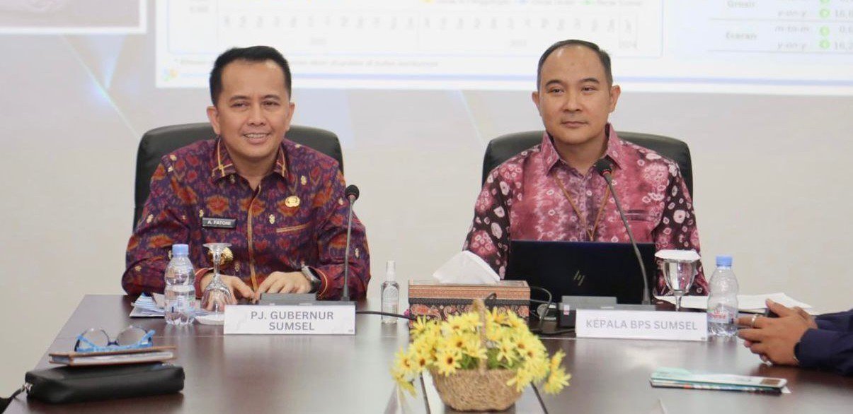 Ekonomi Sumsel Triwulan I 2024 Alami Pertumbuhan Sebesar 5,06 Persen (YoY) dan 0,02 Persen (Q to Q)