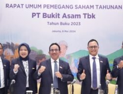 RUPS Tahun Buku 2023, PTBA Bagikan Dividen Rp 4,6 Triliun