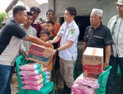 Pemkab Muba Salurkan Bantuan Korban Rumah Tertimpa Pagar Beton di Babat Toman