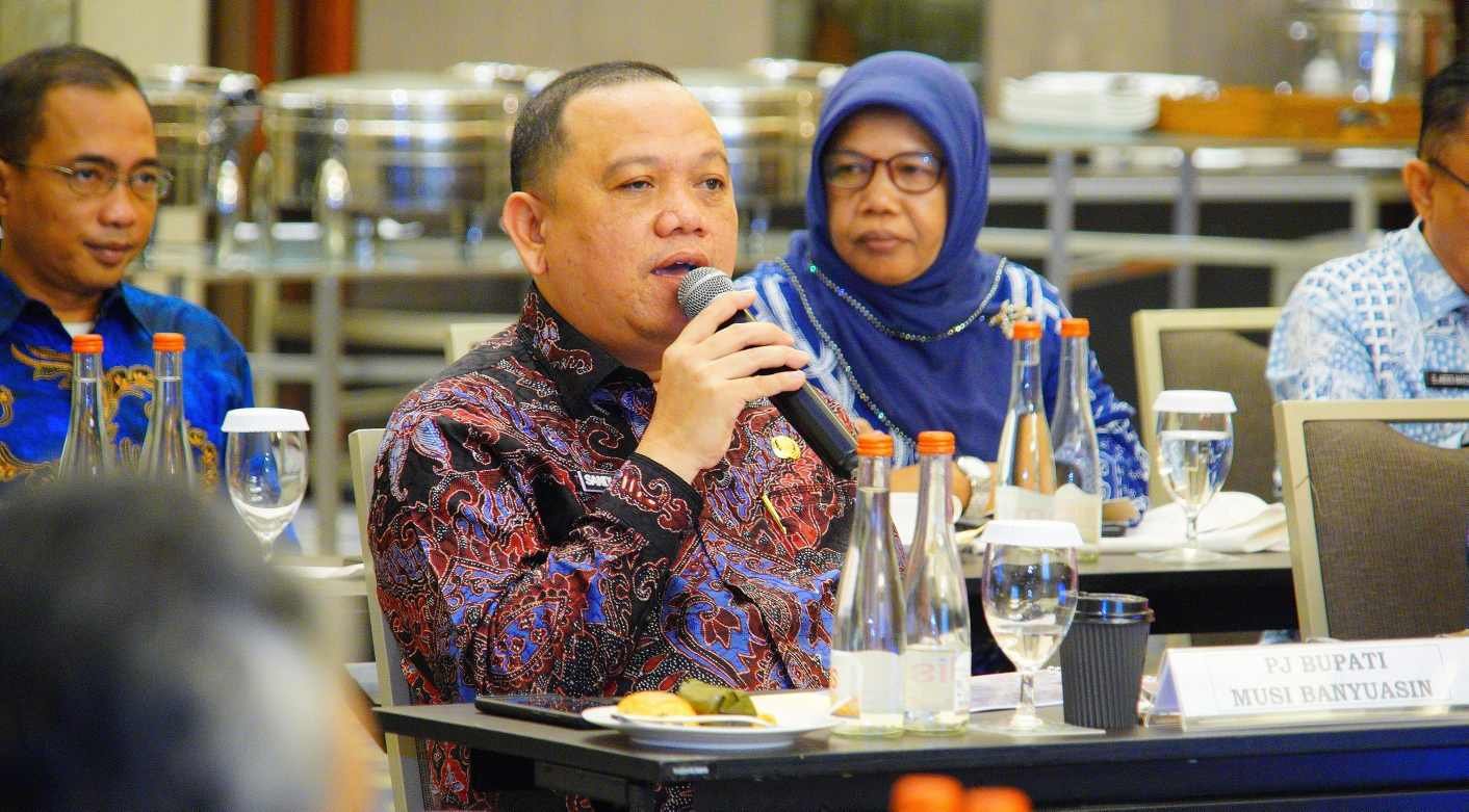 Rakor Lintas Sektor, Pj Bupati Muba Sandi Paparkan RDTR Kawasan Perkotaan Sungai Lilin