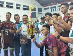 Tim Voli Bukit Asam Jadi Kampiun Bupati Lahat Cup 2024