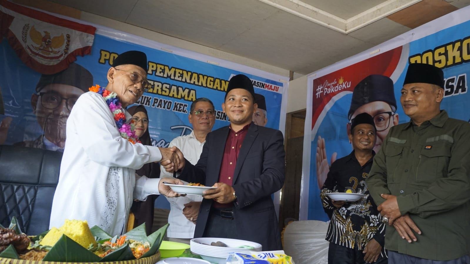 Masyarakat Bugis di Banyuasin Relakan Rumahnya Jadi Posko Pemenangan Pakde Slamet